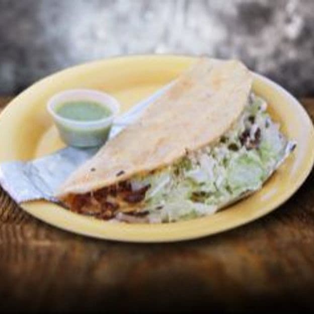 Pastor Corn Quesadilla